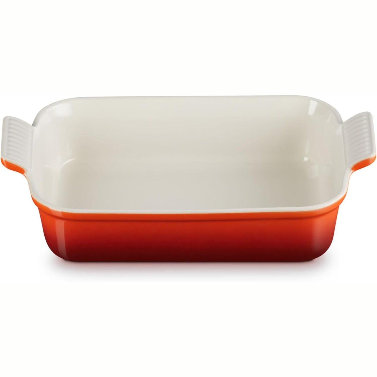 226155 - LE CREUSET Ena pjekjeje drejtkëndëshe prej guri, 32 cm, 4 L, e kuqe qershie, 71102320600001
