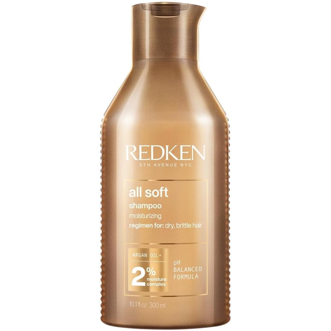 317396 - REDKEN Shampo Hidratuese për Flokë të Thatë dhe të Dehidratuar, 300 ml, me proteina dhe vaj argani, produkt vegan