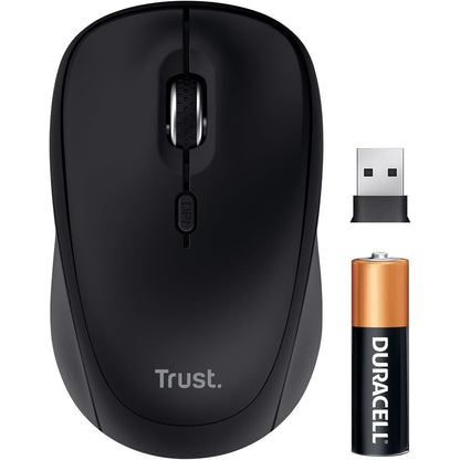266856 - Trust Yuki Maus pa tel Silent Wireless Bluetooth + 2.4GHz, 75% plastikë e ricikluar, për laptop, PC, iOS, Android, Mac