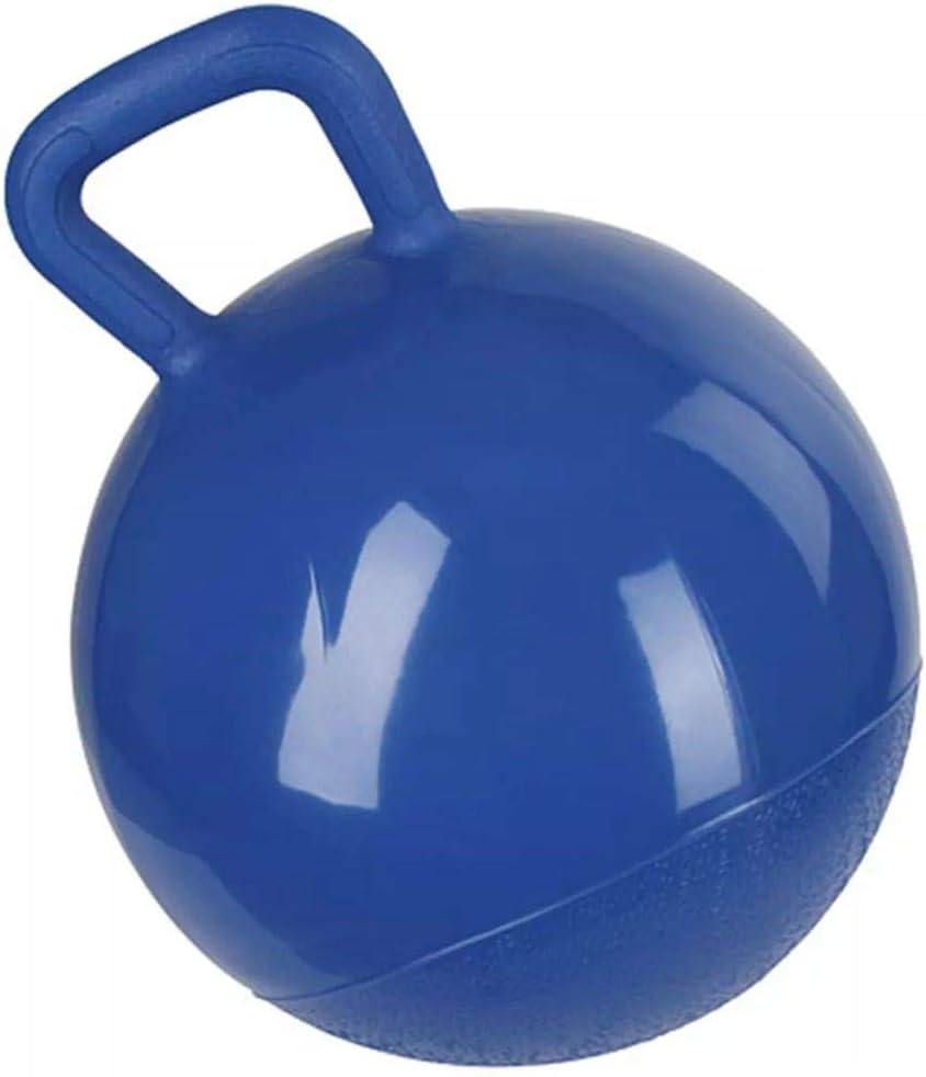 227450 - KERBL Top lodër për kuaj, blu, PVC, Ø25cm, me valvul, i qëndrueshëm