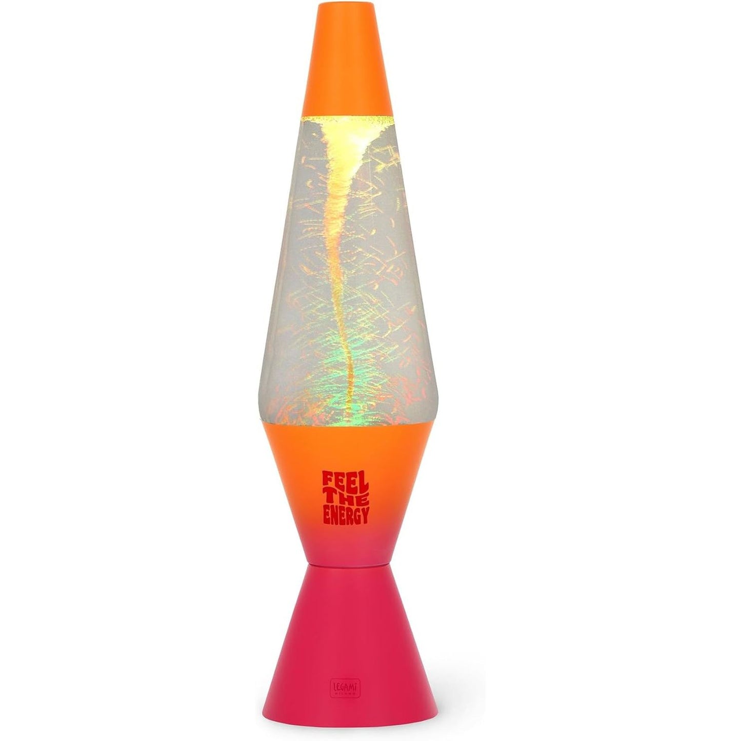255834 - LEGAMI Llambë LED Tornado Feel The Energy - Dritë shumëngjyrëshe, 9 x 37 cm, Kabllo energjie USB/DC e përfshirë