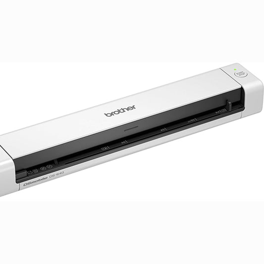 295529 - BROTHER Skaner portativ DS-640, A4, USB, 15 faqe/min, me ngjyra, Bardhë/E zezë