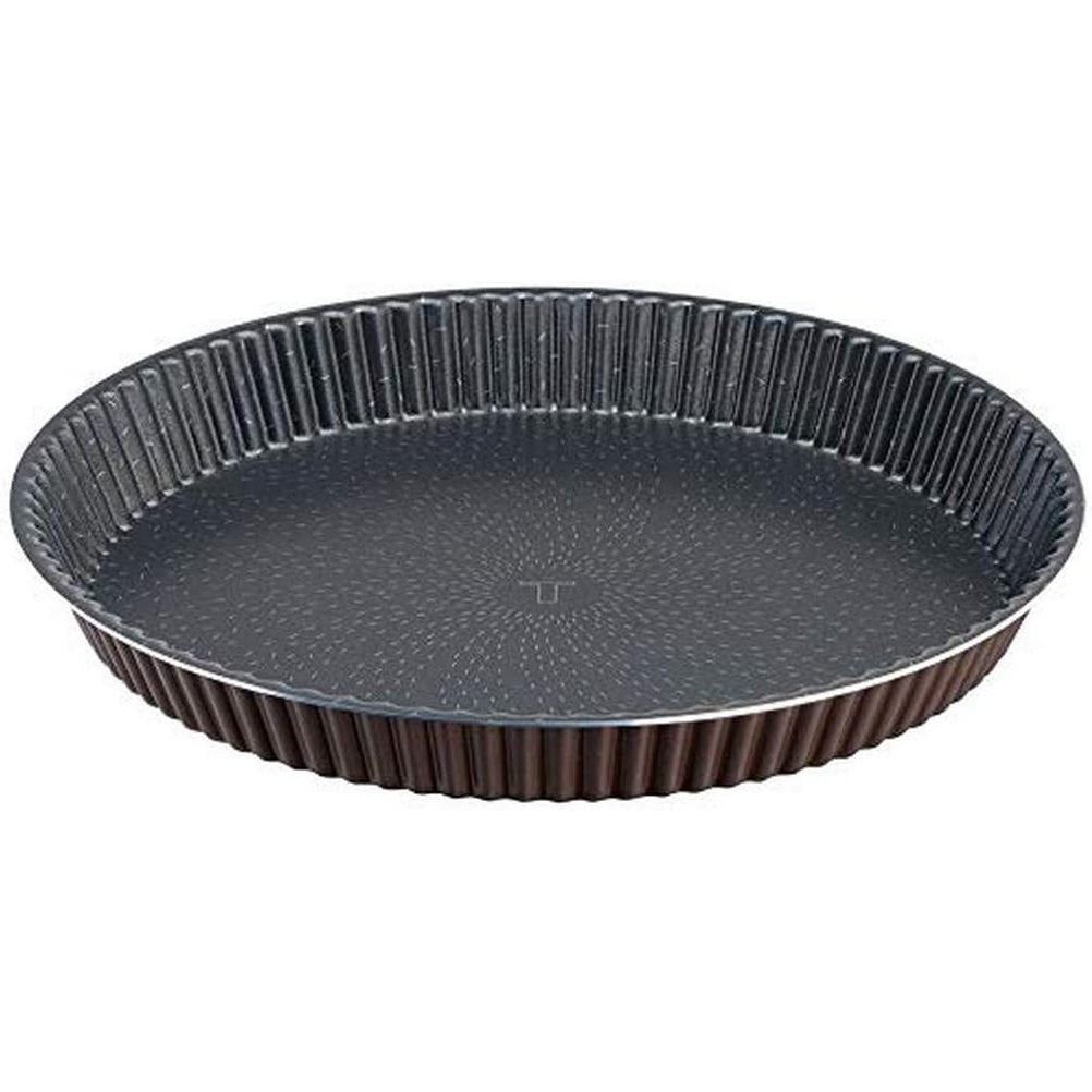 216191 - TEFAL PerfectBake Moule à tarte 30 cm, Me shtresë anti-ngjitëse, Alumini 100% i ricikluar