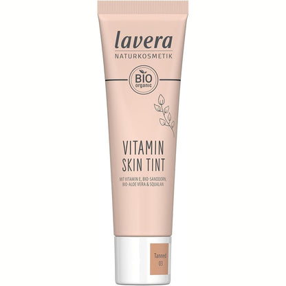 321538 - LAVERA Vitamin Skin Tint Medium 02, 30 ml, fondatinë natyrale, vegan, përfundim natyral