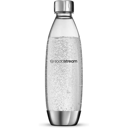 215489 - SODASTREAM Shishe plastike 1L me elementë çeliku inox, pako me 1 copë