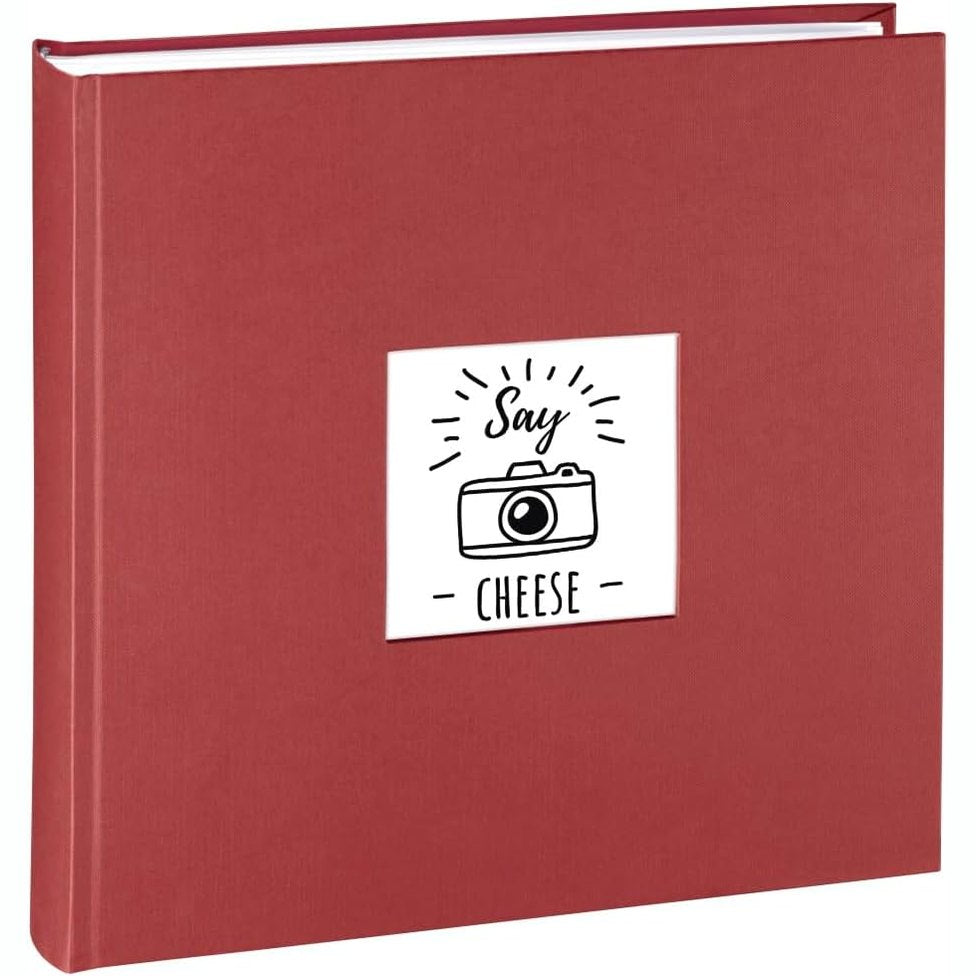 218648 - ALBUM FOTOSH HAMA JUMBO 30X30 CM (LIBËR FOTOGRAFISH ME 100 FAQE TË BARDHA, ALBUM PËR 400 FOTO PËR PERSONALIZIM DHE NGJITJE) BORDO, 00002345