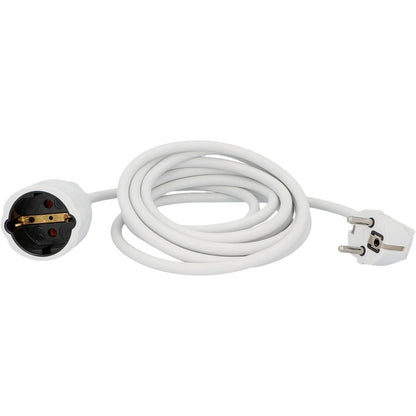 335491 - UNITEC Kabllo zgjatues H05VV-F3G 1.5mm², IP20, 3 m, e bardhë