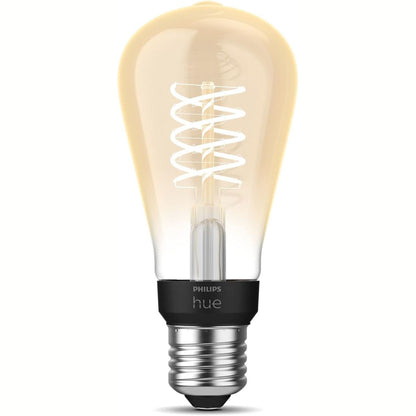 217995 - PHILIPS Llambë Edison Hue E27, 7.2W, Dritë e Bardhë e Ngrohtë, e Kontrollueshme me Aplikacionin, Pako 1