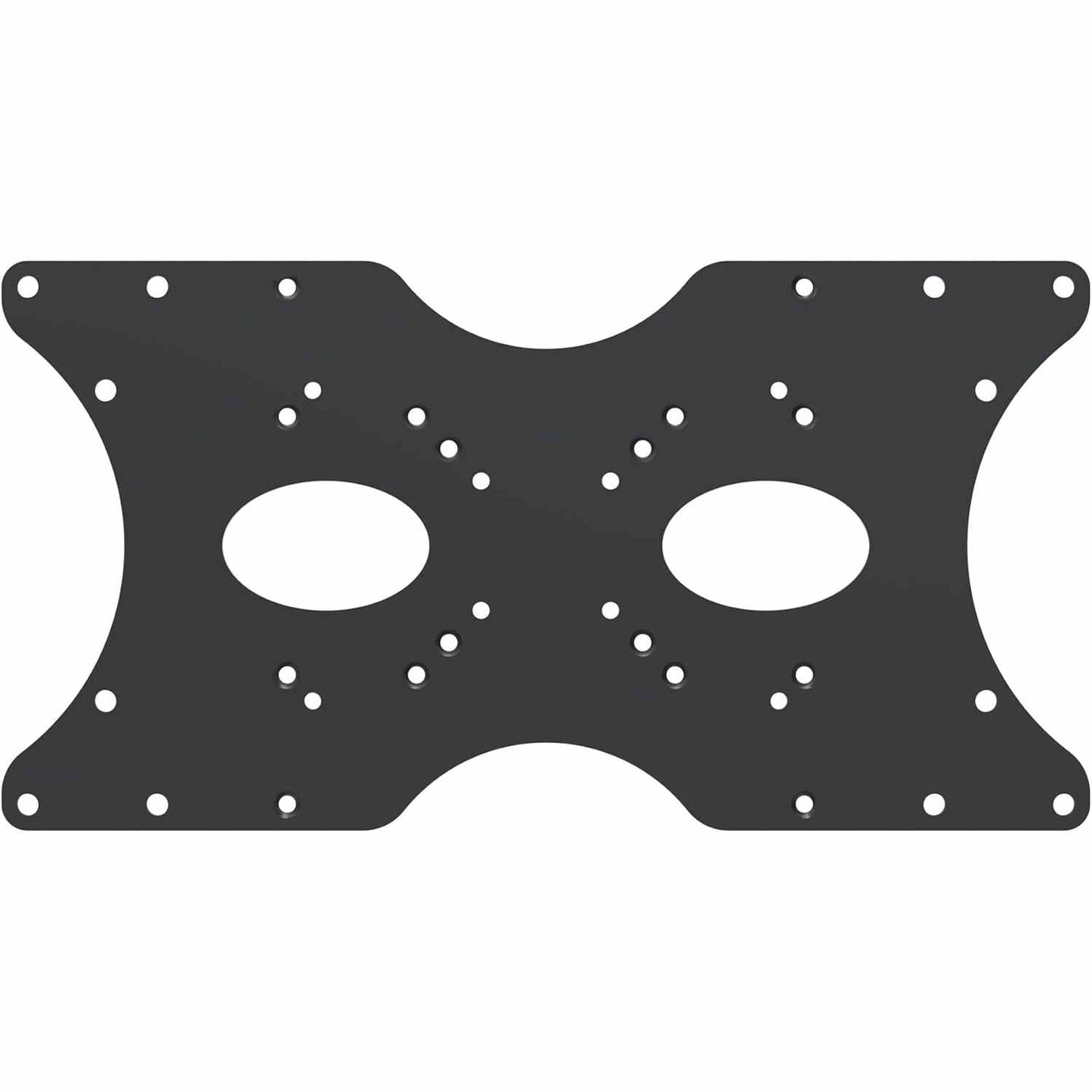 320286 - Adaptor VESA, pllakë adaptori, VESA 50x50 deri në 400x200, 1 copë, i zi