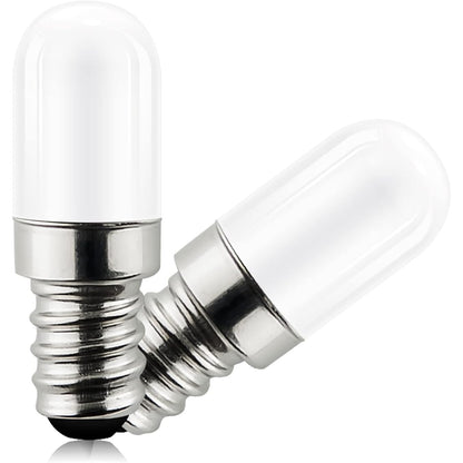 243004 - BIGZOM Llambë Frigoriferike E14 LED 1.5W, E Bardhë e Ngrohtë 3000K, Zëvendësuese për Llamba Halogjene 15W, Pako me 2 copë