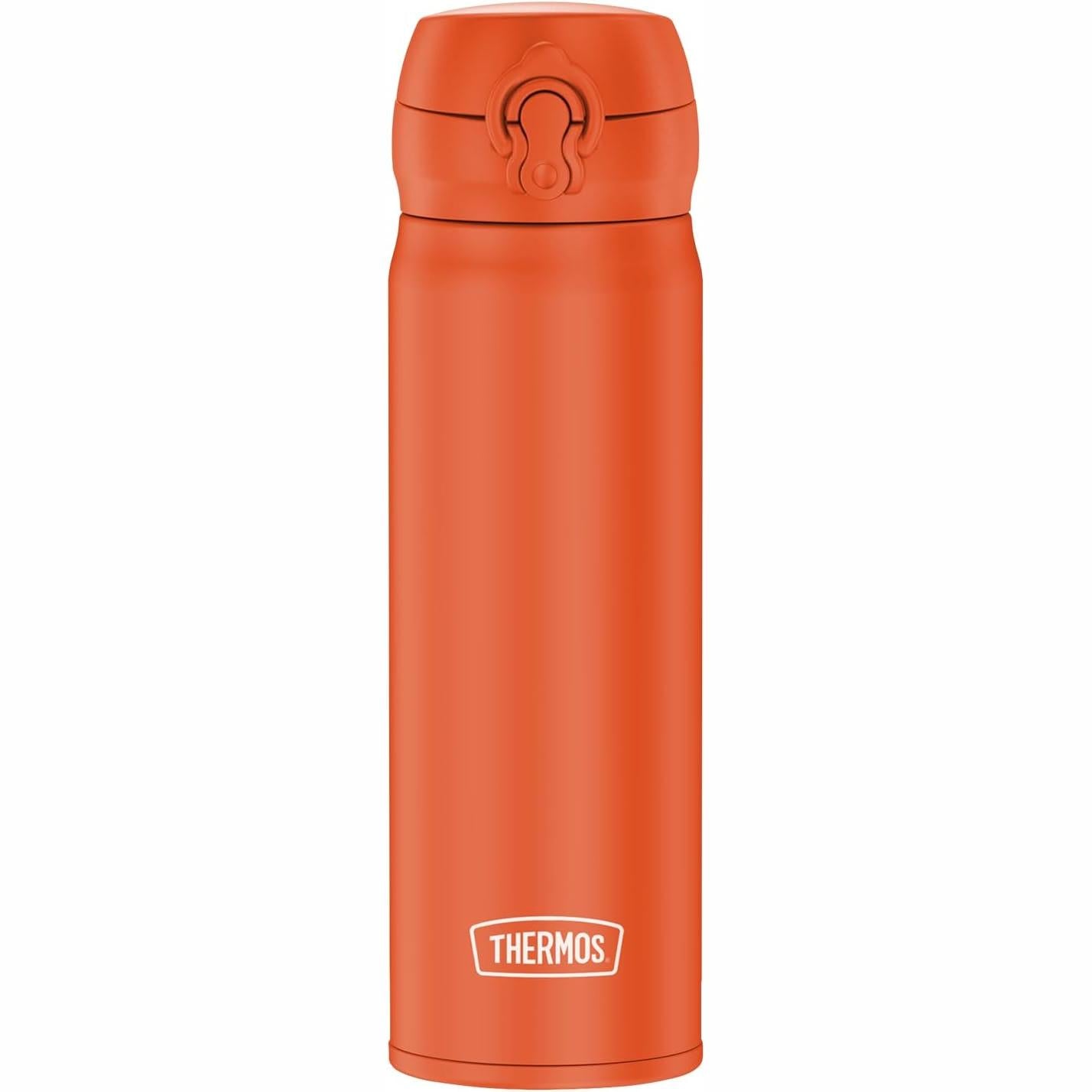 222183 - SHISHE TERMOS ULTRALEGT 0.50l, termos çeliku inox, ngjyrë portokalli, mban pijet të ngrohta për 10 orë / të ftohta për 20 orë, papërshkueshëm nga uji