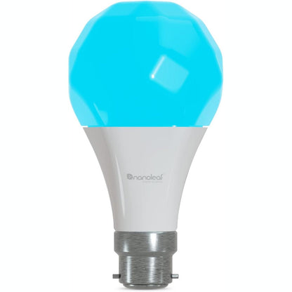 222952 - NANOLEAF ESSENTIALS B22 RGBW, llambë LED inteligjente, 16M ngjyra, Bluetooth, funksionon me Apple Google Home, dekor shtëpie dhe lojëra