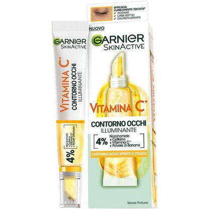303735 - GARNIER Krem për konturin e syve SkinActive Illumite, 15 ml, me Vitaminë C, kundër rrudhave