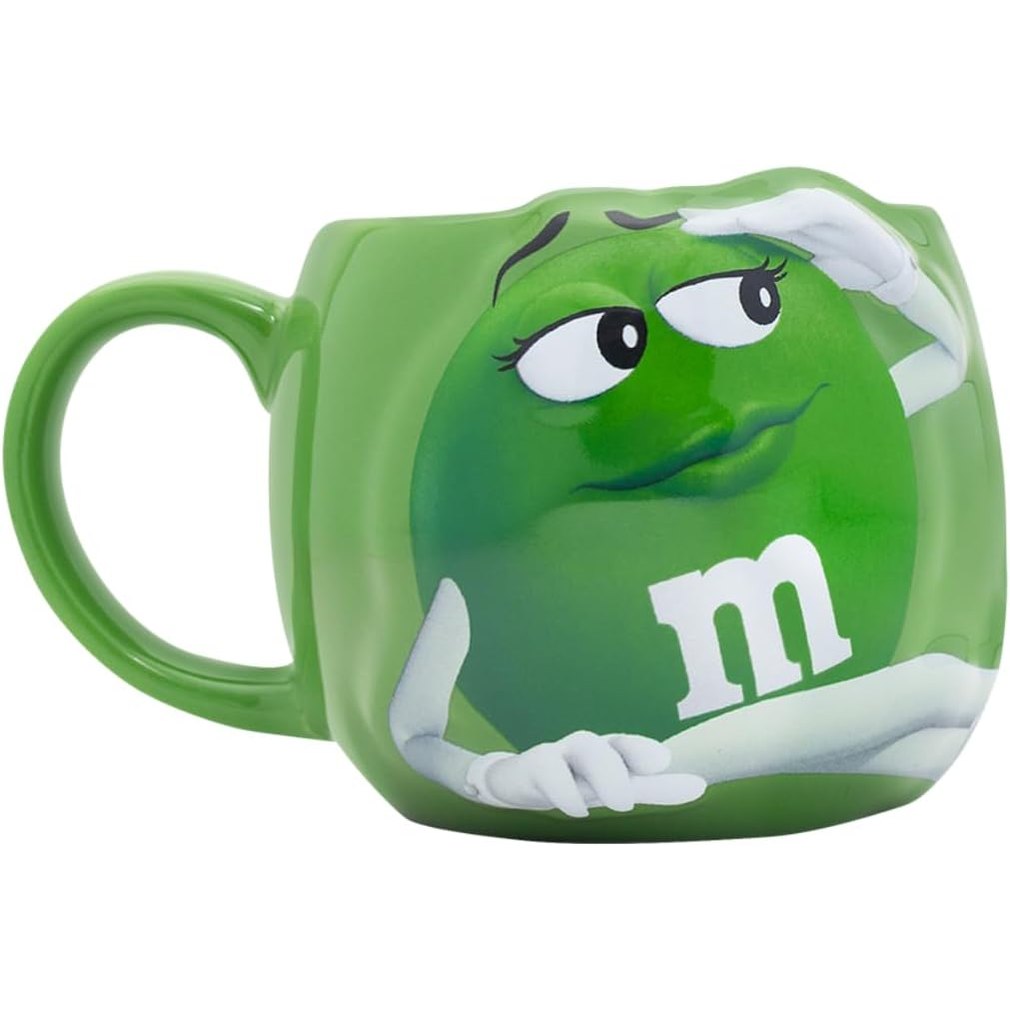 219110 - KOLEKSIONI M&M'S Gotë - Gotë e Gjelbër me Personazhet e M&M'S - 300ml
