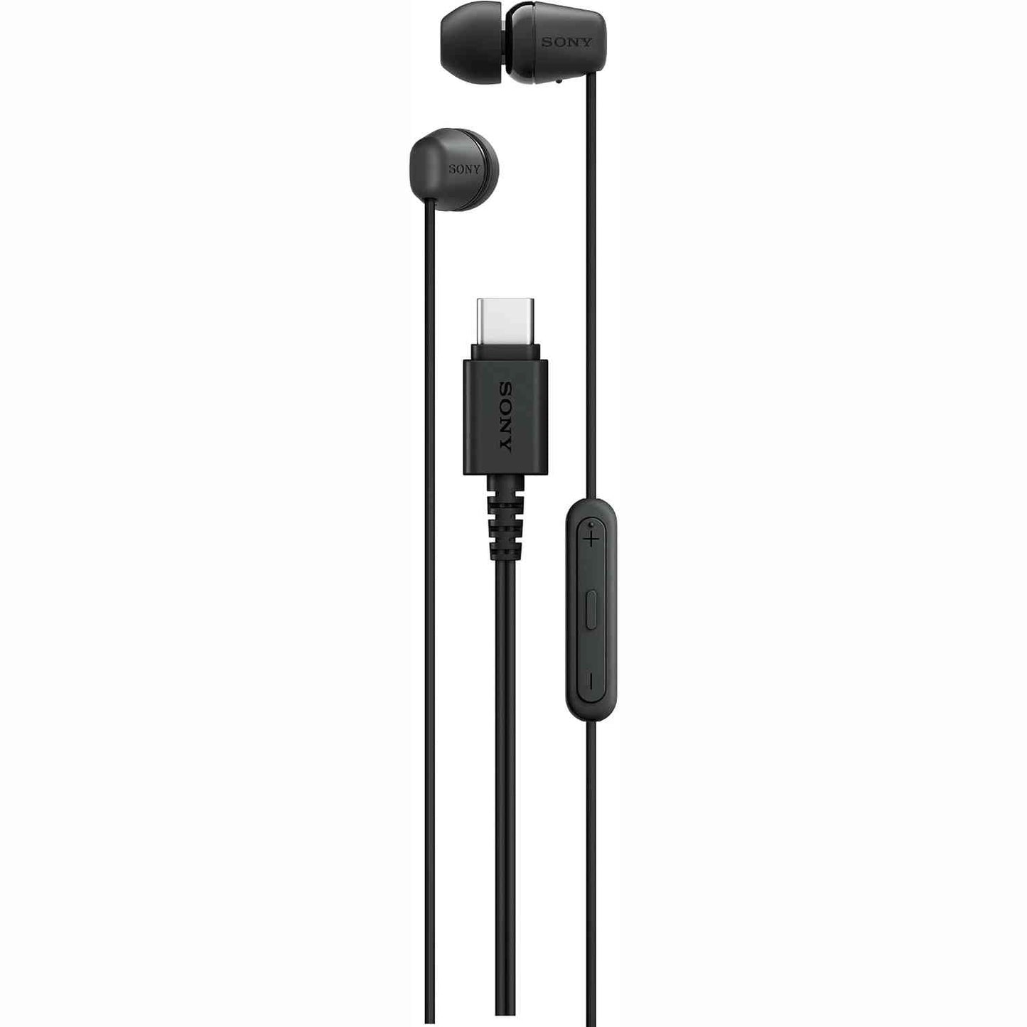 276766 - Sony IER-EX15C Kufje USB-C me mikrofon | të pajtueshme me Android, iOS, tablet, laptop dhe PC | të zeza