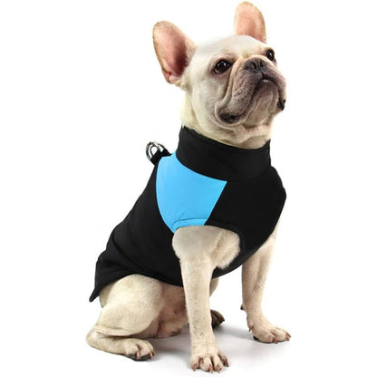 256545 - FEIMAX Xhaketë e papërshkueshme nga uji për qen, xhaketë e ngrohtë dimërore dhe vjeshtore, rroba pambuku për qen të vegjël, të mesëm dhe të mëdhenj