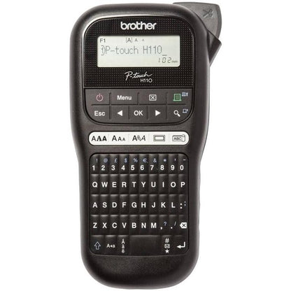 276509 - BROTHER Printer Etiketash Monokrom PT-H110, për shirita TZe me gjerësi 3.5 deri në 12 mm, shpejtësi printimi deri në 20 mm/sek