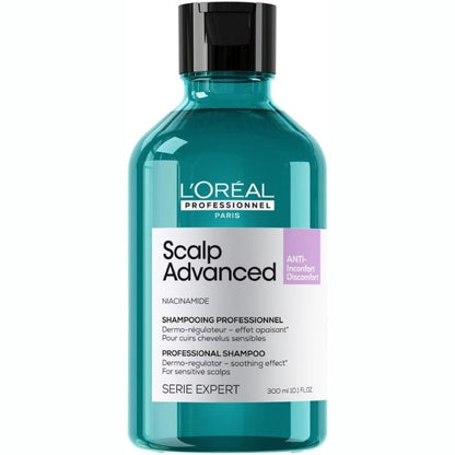 275492 - L'OREAL PROFESSIONNEL - Shampo kundër shqetësimit dhe kruajtjes - 300ml, +83% qetësues për skalpin, +49% hidratim, Pa silikon