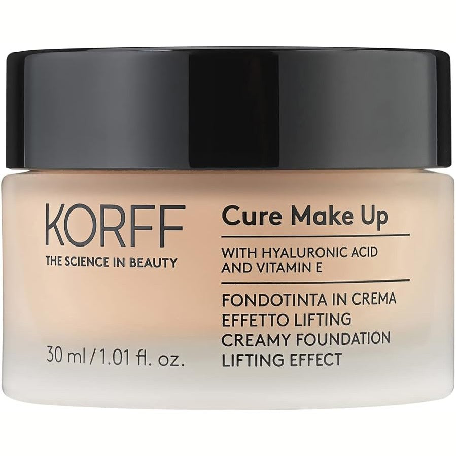 271474 - KORFF Fondatinë me Krem Lifting Effect, 30 ml, Mbulim Mesatar-i Lartë me Acid Hialuronik dhe Vitaminë E, Teksturë Kremoze dhe që Shkrihet, Përfundim Saten 02