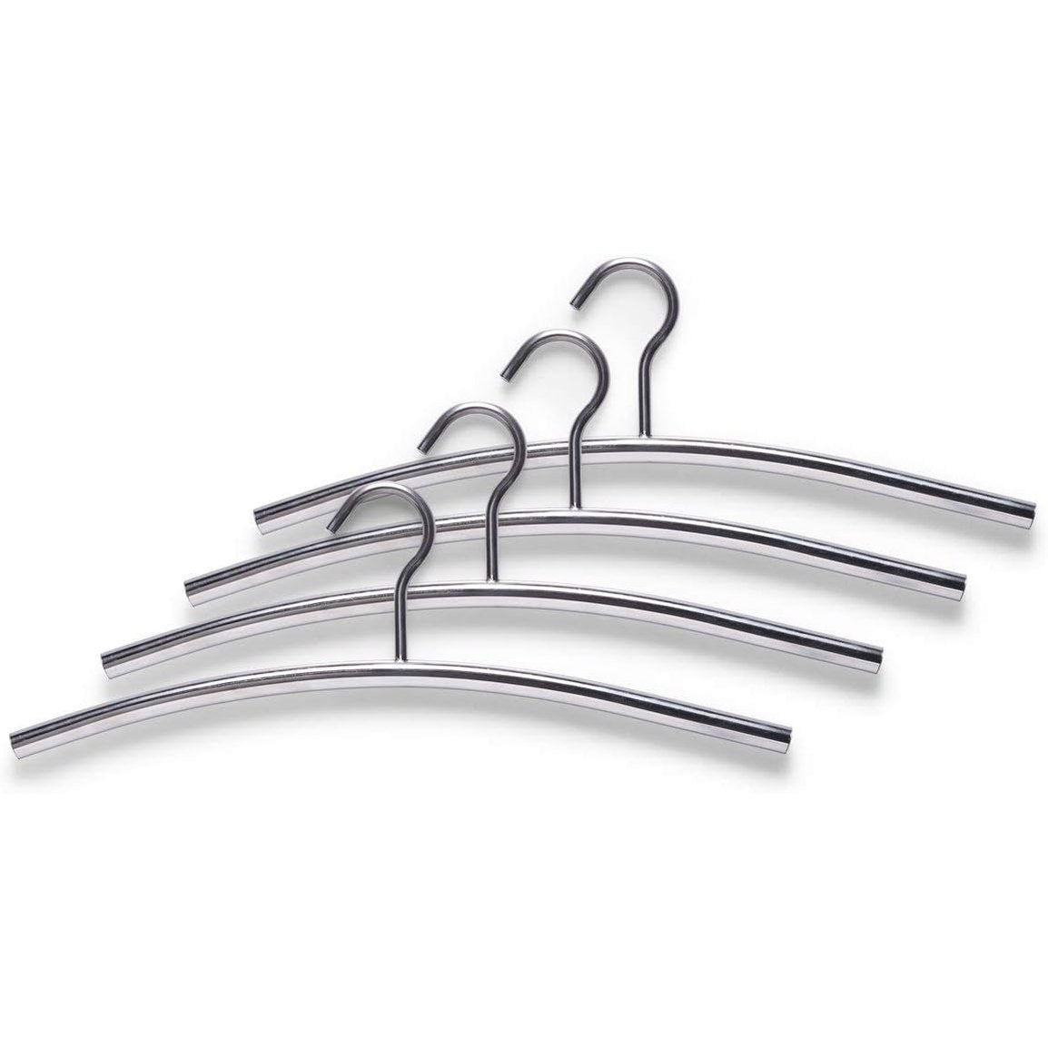 224364 - ZELLER Varëse rrobash, set me 4 copë, çelik inox, 43.5 x 15 cm