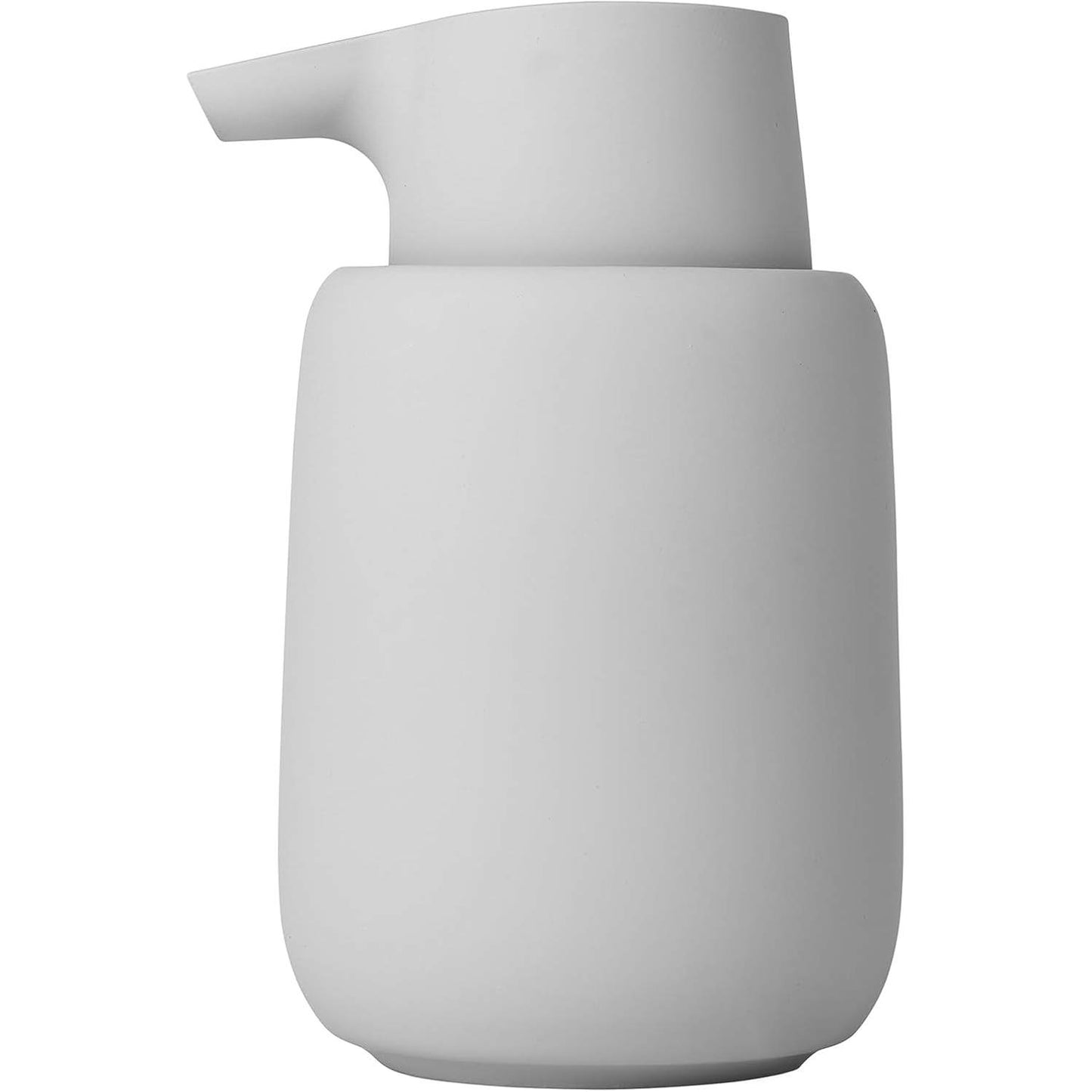 255654 - BLOMUS Dispensues sapuni qeramik SONO, L 14 cm, Th 9.5 cm, Ø 8.5 cm, V 0.25 l, përfundim mat, punim me cilësi të lartë