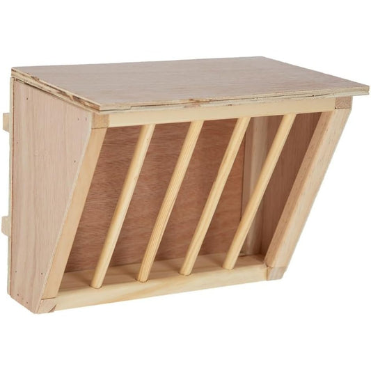 180405 - KERBL Shtëpia e Qoshes për Brejtës, 25x17x20 cm, Ngjyra Bezhë