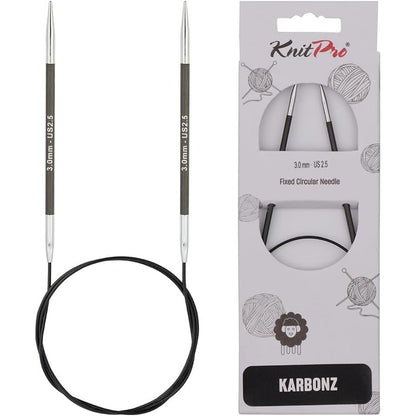 294099 - KnitPro Gjilpërë thurjeje rrethore 80 cm | 3 mm