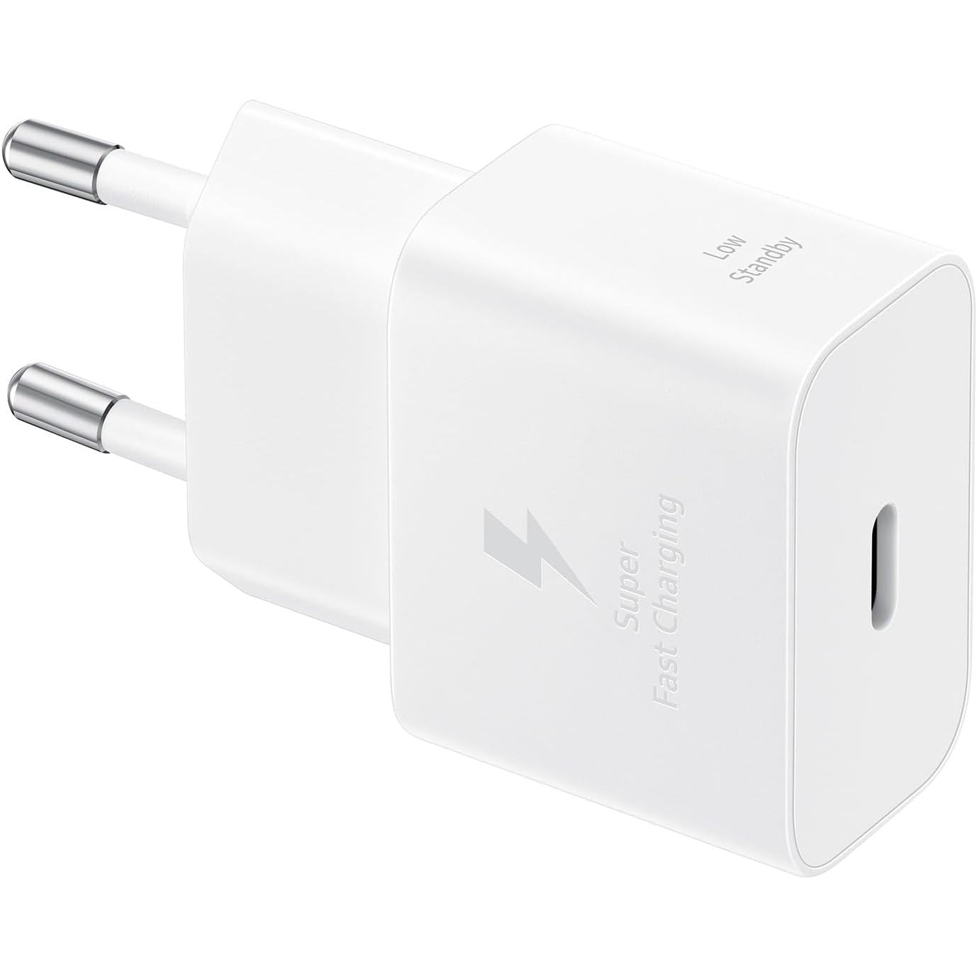 276929 - SAMSUNG Adaptues i karikimit të shpejtë EP-T2510N, USB-C, 25 vat, i bardhë, efikasitet energjetik