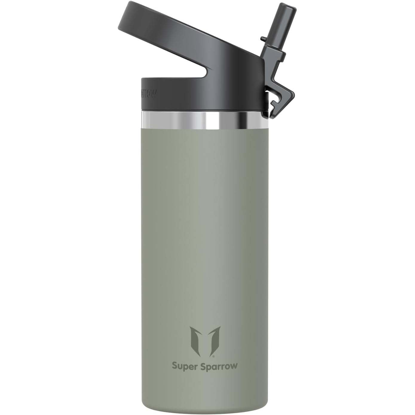 215640 - SUPER SPARROW Shishe uji për fëmijë 500ml - Termos me hapje të gjerë SwivelSip, pa BPA