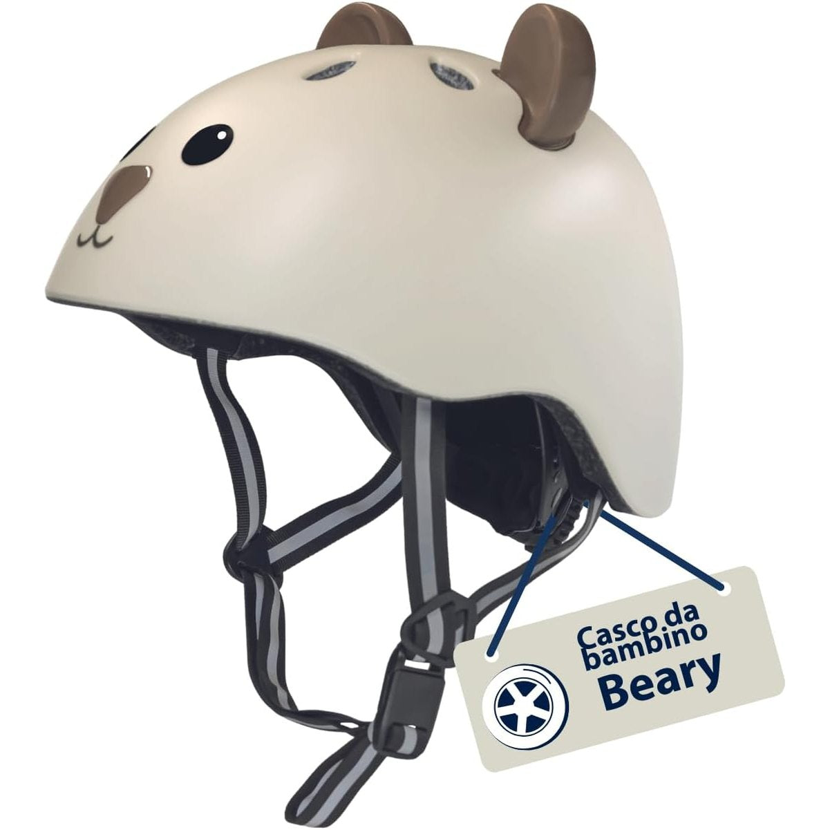 292896 - HUDORA - Helmetë për fëmijë me dizajn kafshësh, Helmetë e rehatshme për fëmijë në ngjyrën XXS/XS, Helmetë e sigurt për biçikletë, Ideale për biçikleta/skuterë dhe biçikleta ekuilibri
