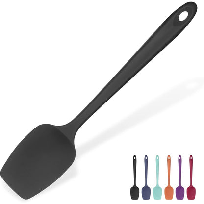 253917 - SPATULA ME LUGË SILIKONI, rezistente ndaj nxehtësisë së lartë 315℃, 29 cm, e zezë