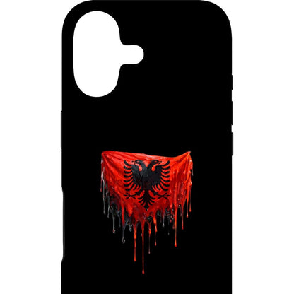 320327 - Mbështjellëse për iPhone 17 me flamurin shqiptar