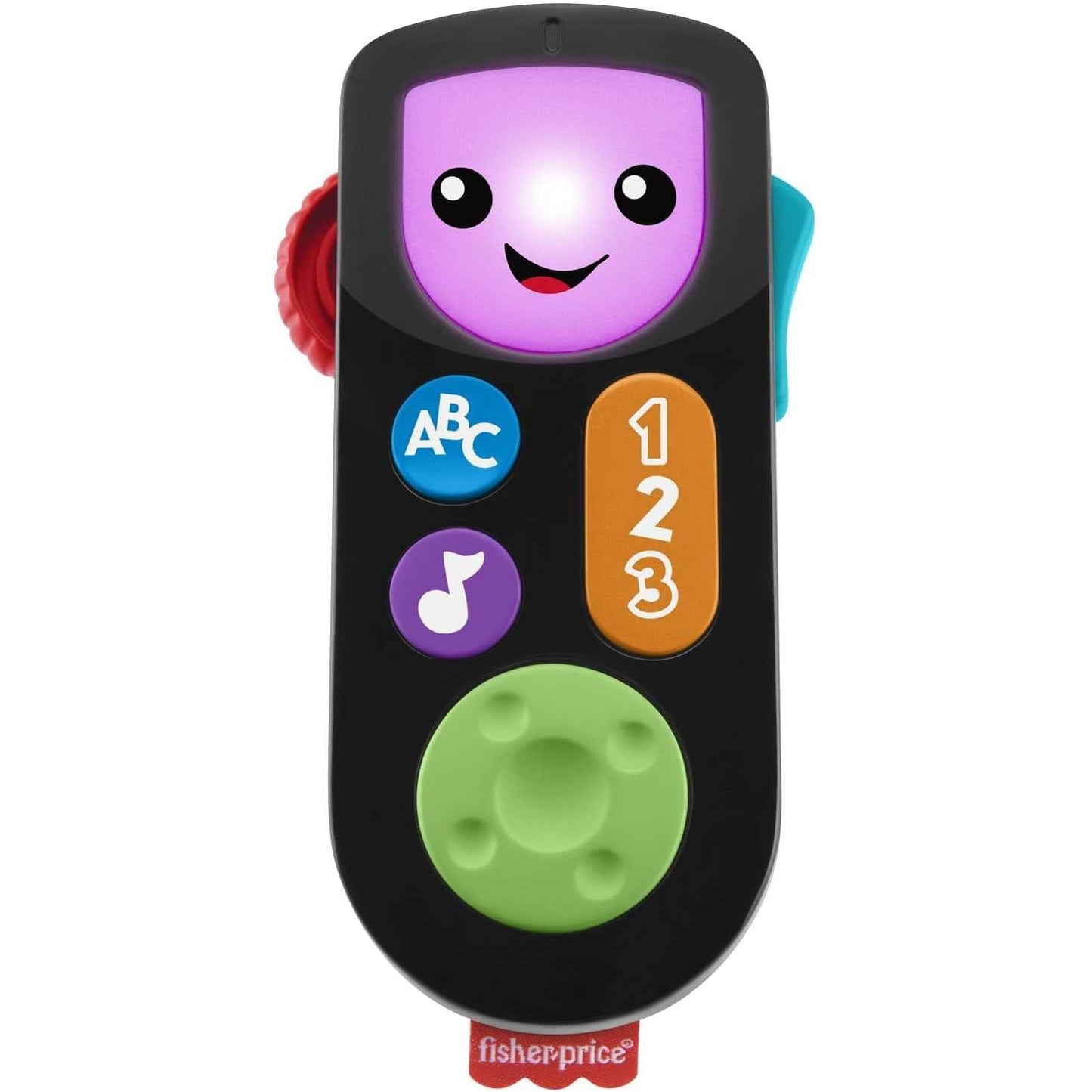 317937 - TELEKOMANDË për TV inteligjent FISHER-PRICE - Lodër elektronike me përmbajtje mësimore, drita dhe mbi 20 këngë, për fëmijë nga 6 muajsh, HGY50