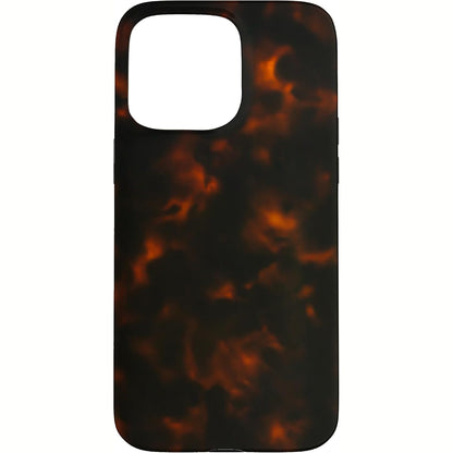 266759 - Mbrojtëse për iPhone 15 Pro Max, printim kafshësh si guaskë breshke, nuanca kafe të ngrohta dhe qelibar