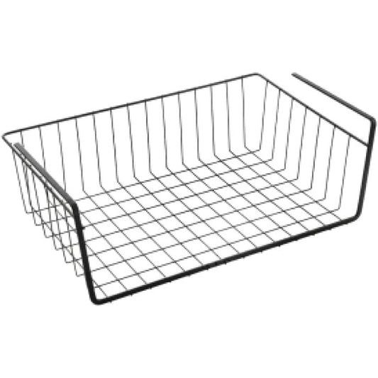 137240 - METALTEX Shportë nën raft e zezë, dimensionet 40x40 cm, Materiali: metal