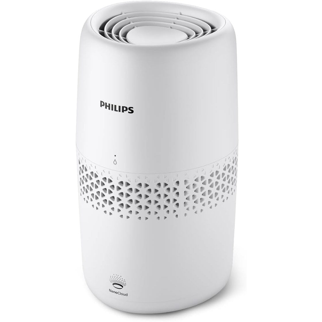 162315 - PHILIPS Lagështues Avullues nga Seria 2000 me Lagështi Higjienike, Eliminues i 99.97% të Baktereve, Kapaciteti i rezervuarit të ujit 2L, Shpejtësi 190 ml/orë, Përshtatshëm për Dhomat deri në 31 m², Niveli i Zhurmës Ultra i Ulët 32dB