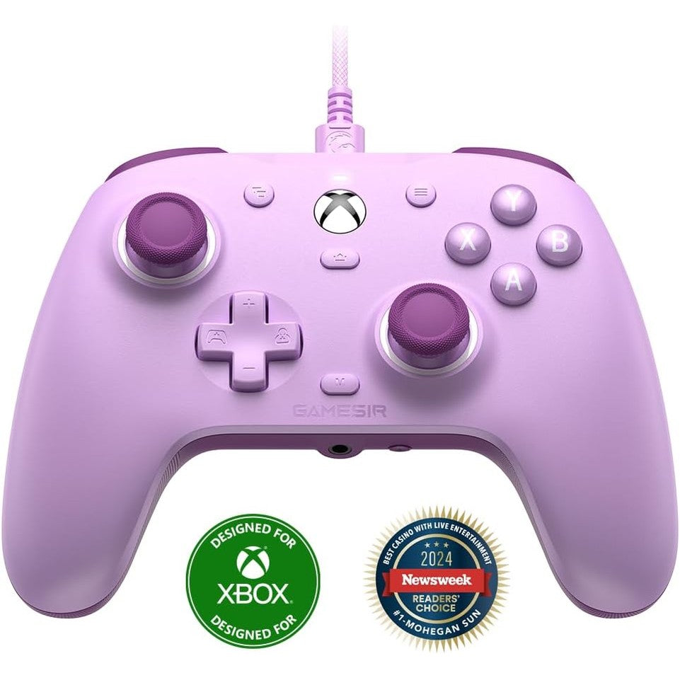 276437 - GAMESIR Kontrollues me Tel G7 SE për Xbox Series X|S, Xbox One dhe Windows 10/11, Gamepad për Lojëra Plug and Play me Joystick me Efekt Hall/Shtypës Hall, Prizë Audio 3.5 mm (Lila)