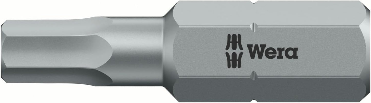 322763 - WERA 05073342001, set bitësh 840/1 Z A SB, përmasat 2.0, 2.5, 3.0 x 25 mm