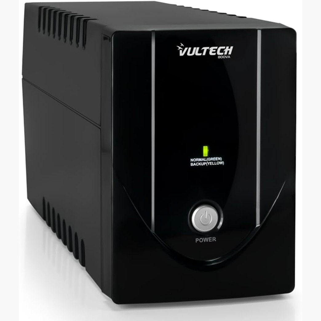 266206 - VulTech UPS800VA-LITE UPS Lite 800VA, 440Watt, Furnizim me energji të pandërprerë, 2x 10-16A/Schuko Bypass + 1x IEC13, Funksion mbingarkese, Mbrojtje nga ndërprerja e tensionit, Mbrojtje nga rritja e tensionit për PC, Mbikëqyrje me video