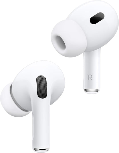 123478 - APPLE Kufje pa tel AirPods Pro 2, Bluetooth, Anulim Aktiv i Zhurmës, Funksion Aparati Dëgjimor, Audio Hapësinore e Personalizuar, Karikim USB-C