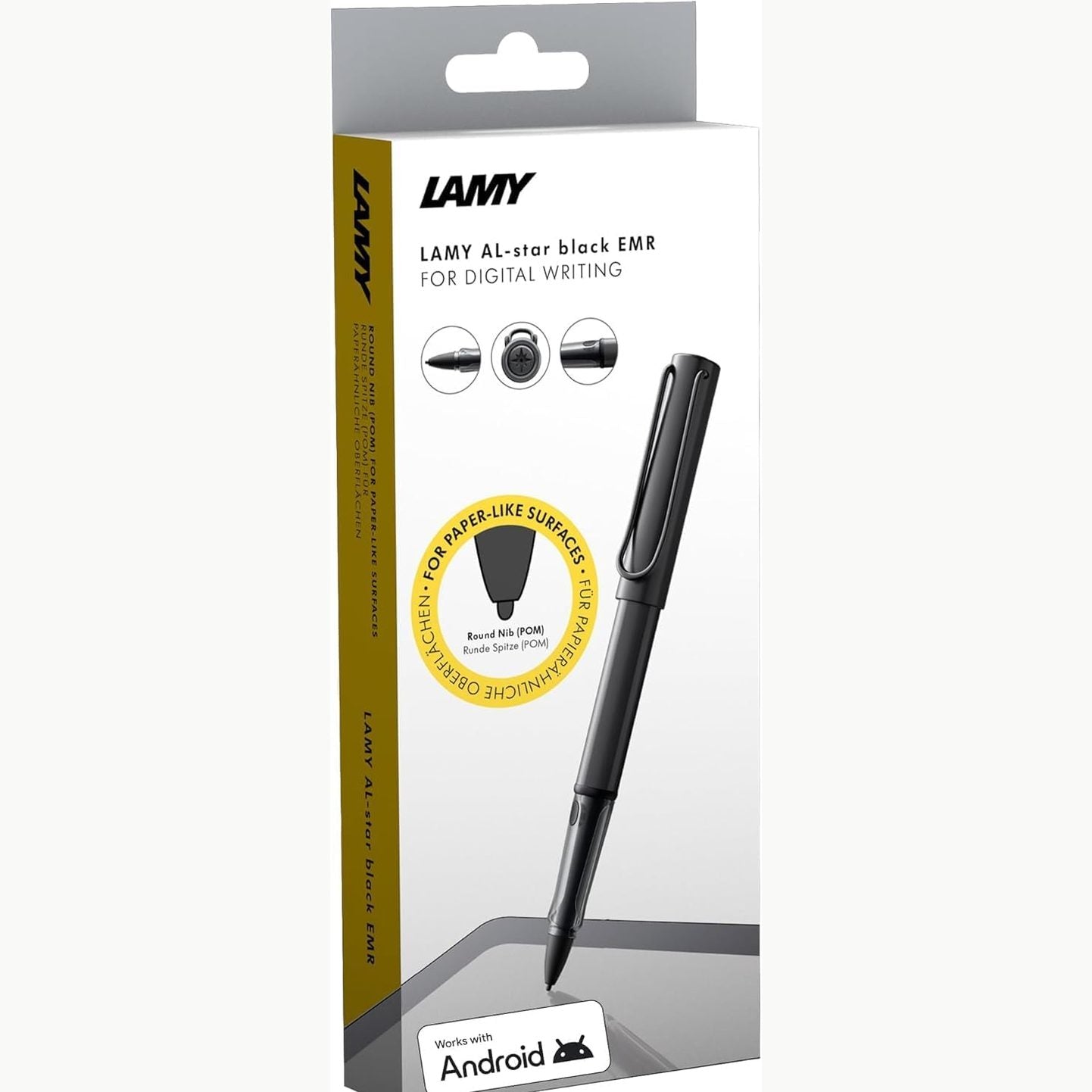 266246 - LAMY Set i përbërë nga stilolaps AL-Star EMR Stylus dhe kuti bosh për Lamy Lx EMR Stylus, stilolaps dixhital për tableta, pa bateri