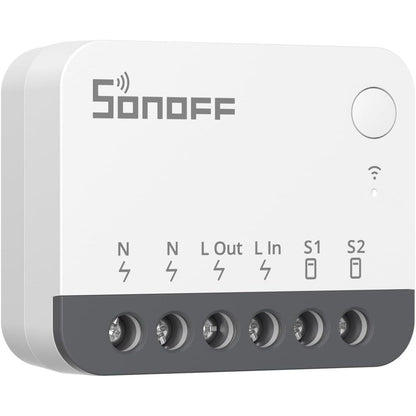 293845 - SONOFF Zigbee Smart Switch ZBMINIR2, Funksionon me Alexa, Google Home, Kërkon një Zigbee Gateway, Kërkon një tel neutral