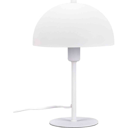 245727 - TRIO LIGHTING Llambë tavoline Nola 506200131, metalike, e bardhë mat, pa 1 llambë E14