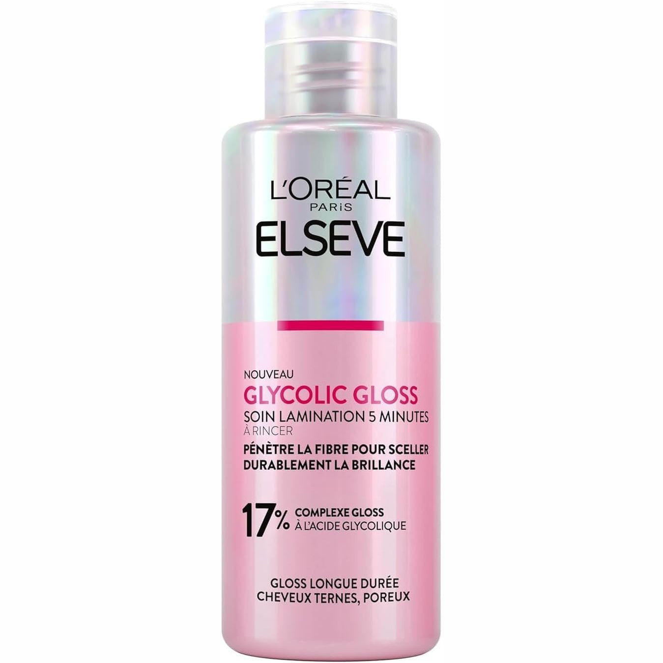 318402 - L'ORÉAL PARIS - Trajtim me Shkëlqim Laminimi - 200 ml - Flokë të Pangjyrë dhe Porozë - I Pasuruar me Acid Glikolik