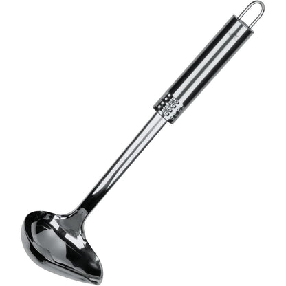 224937 - LUGË SALCE FACKELMANN ME DOREZË OVALE 30 CM, Enë Kuzhine me Dorezë Ergonomike, Lugë Supe prej Çeliku Inoks, Sasia: 1 Copë