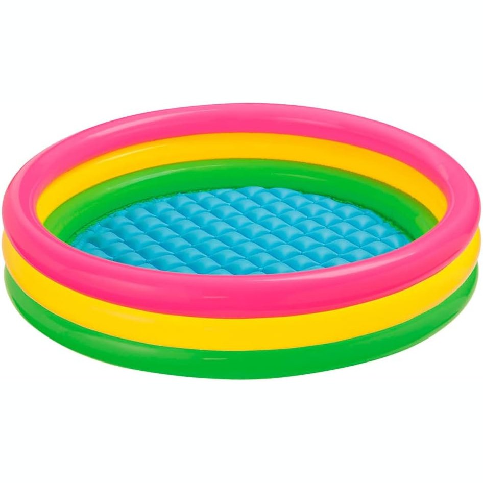 216307 - INTEX Pishinë e fryrë me 3 unaza 114 x 25 cm