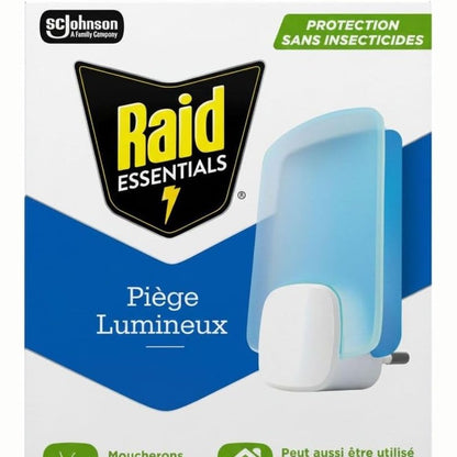 294190 - Raid Essentials Kurth kundër mizave, mushkonjave dhe tenjave, Mbrojtje 24/7, I sigurt për familjen, 1 difuzor dhe 1 mbushës