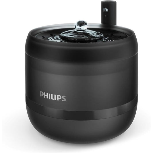 208696 - PHILIPS Pet Series - Shatërvan uji inteligjent për macet, Kapaciteti 2.2 L, Tas kundër rrjedhjes, Monitor mbushjeje, Aktivizim lëvizjeje, Pa zhurmë (<38dB), Filtrim me katër shtresa (PAW3210/02)