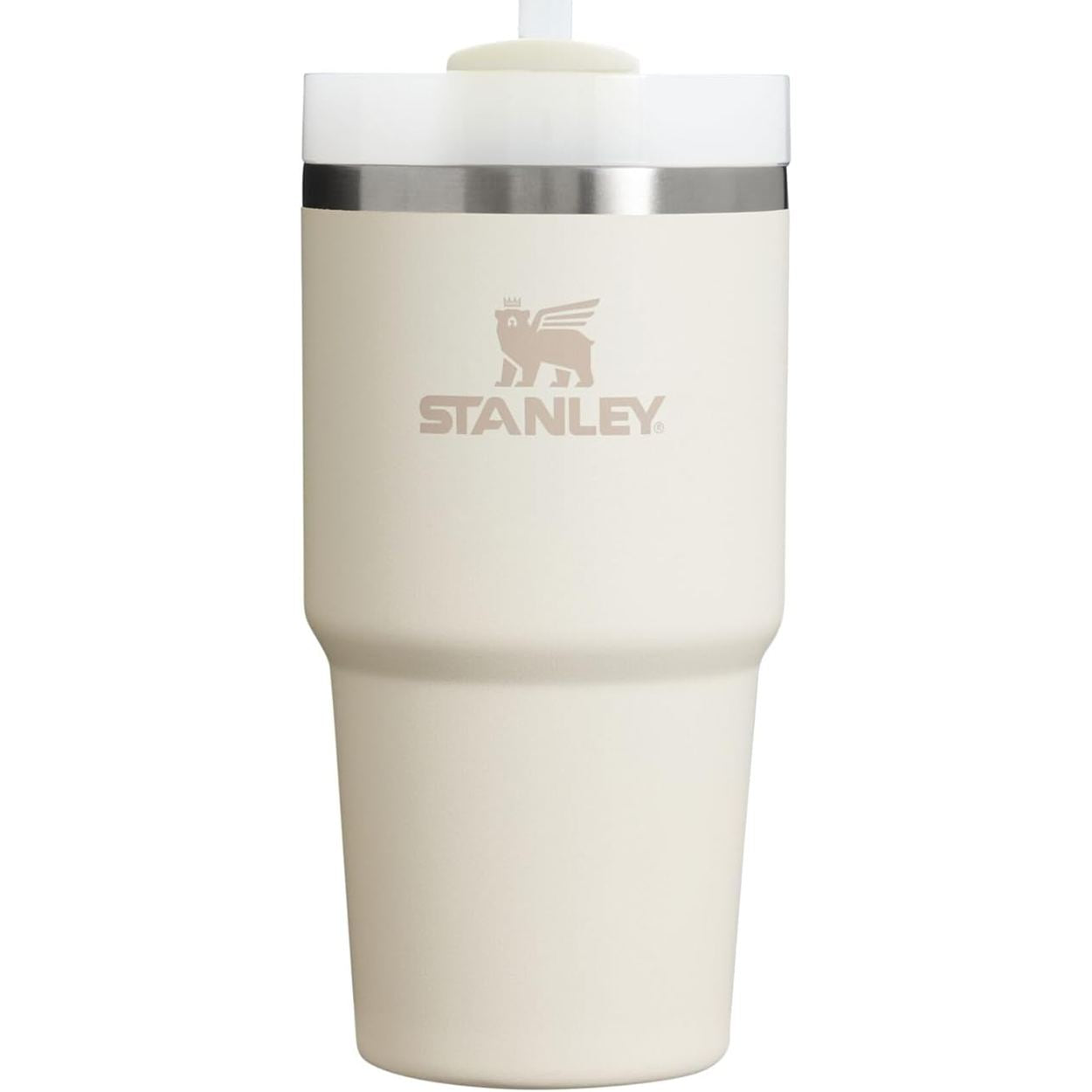 250153 - STANLEY Filxhan Quencher H2.0, 1.2 L, me dorezë dhe pipëz, kapak Flowstate me 3 pozita, material çeliku inoks, pa BPA, dizajn trëndafili