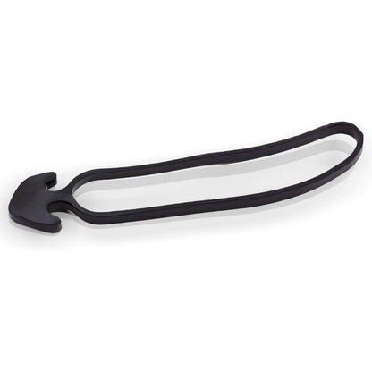 322775 - DOJA Industrial Spirancë Gome 10 cm, Pako me 100, Tensionues Gome për Mbështetëse Bimësh në Kopshte Urbane